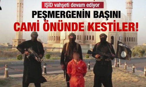 IŞİD KAFA KESEREK BARZANİ'YE MESAJ YOLLADI