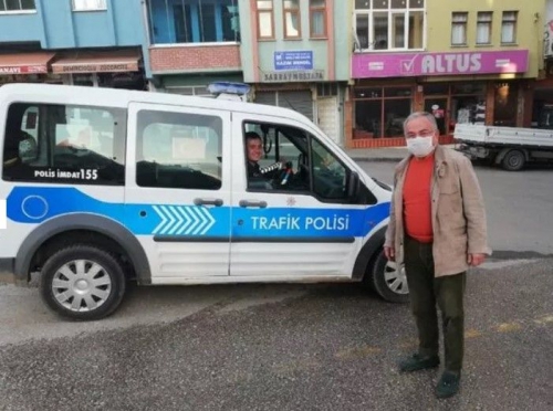 POLİS BAŞKANA CEZA KESMEK İSTEDİ !