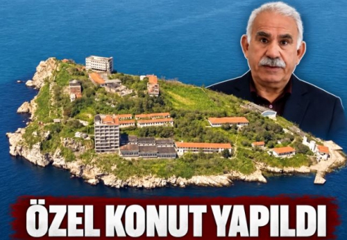 İMRALI'DA YENİ KONUT YAPILMIŞ